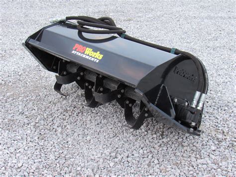 mini skid steer attachments prices|mini skid steer tiller attachment.